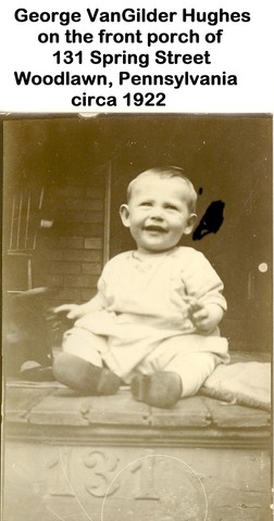 Birth of grandson George VanGilder Hughes