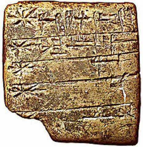 Cuneiform Writing