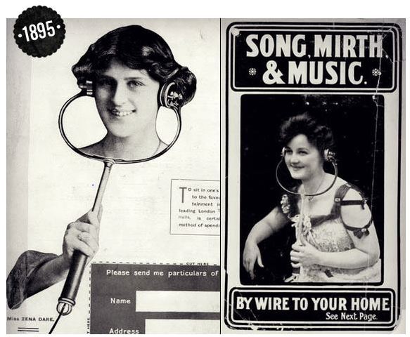 The First Headphones for music