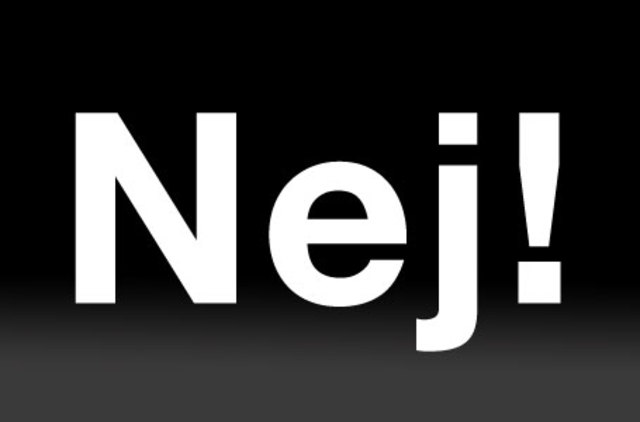 USA siger nej, til hjælp