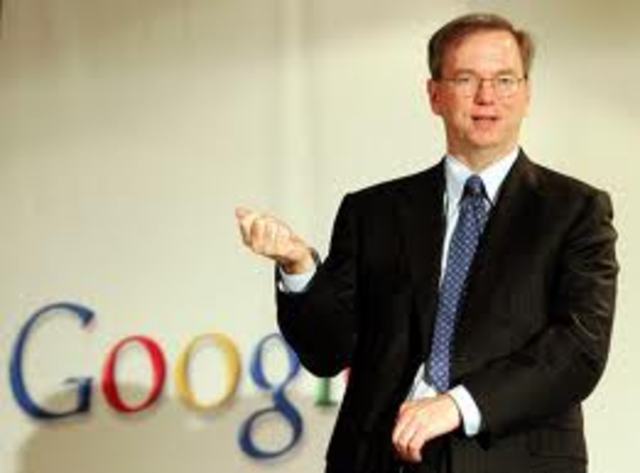 CEO Eric Schmidt