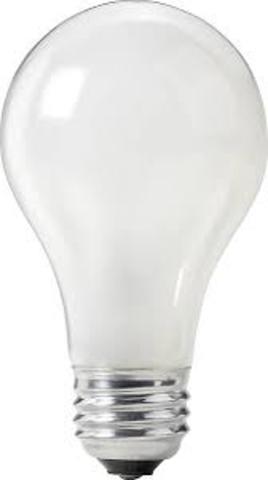 The first lightbulb.