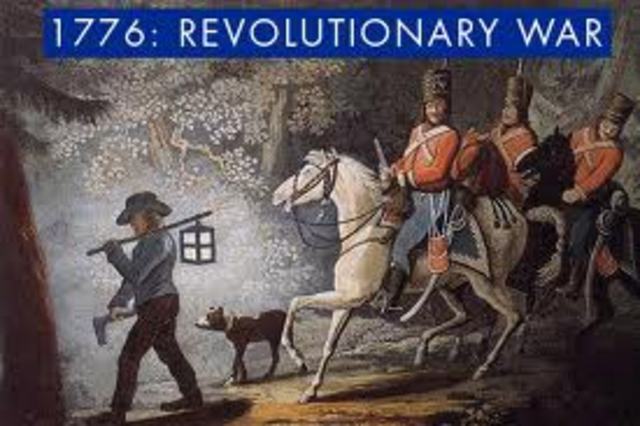 The Years of the Revolutionary War