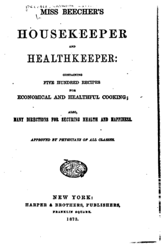 First Women's Excersize Manual, "The Housekeeper's Manual"