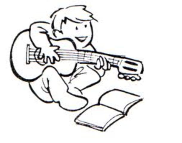 Empezó a hacer música