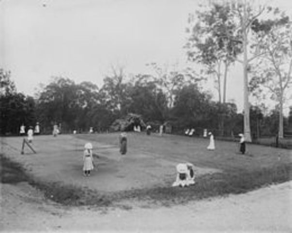 First Women's Croquet Championship