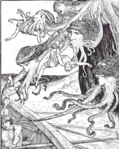 Sirens; Scylla and Charybdis