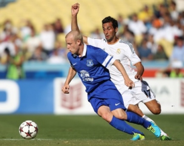 El Madrid venció 2-1 al Everton en su quinto partido de pretemporada