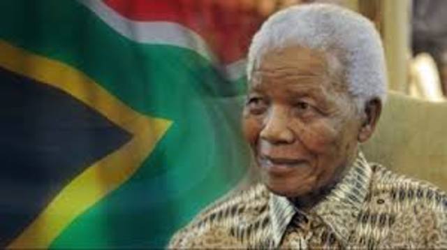 Nelson Mandela word aangekondig as President
