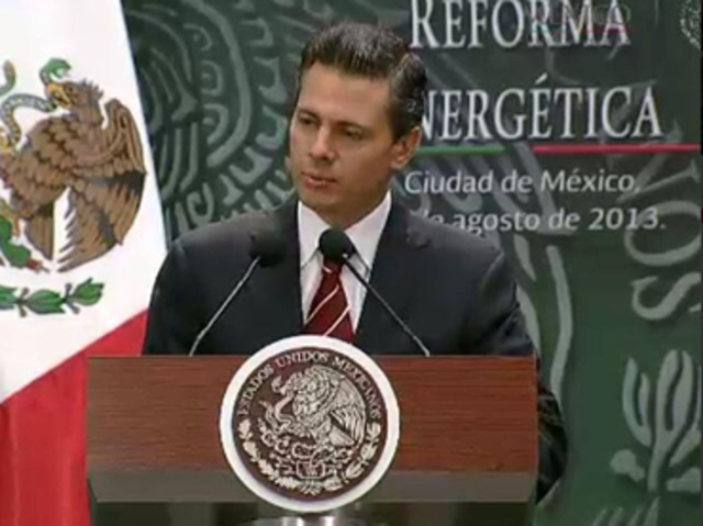 Peña Nieto presenta iniciativa de Reforma Energética