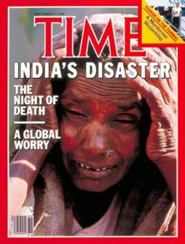 Bhopal, Indian (chemical toxic cloud kills 2,000 people)