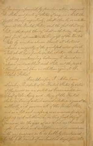 Emancipation Proclamation