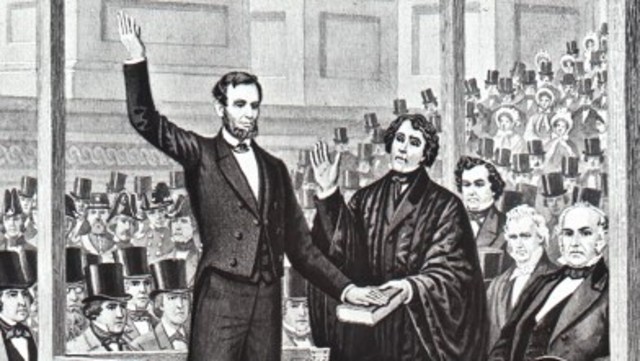 Abraham Lincoln's 1st Inauguration