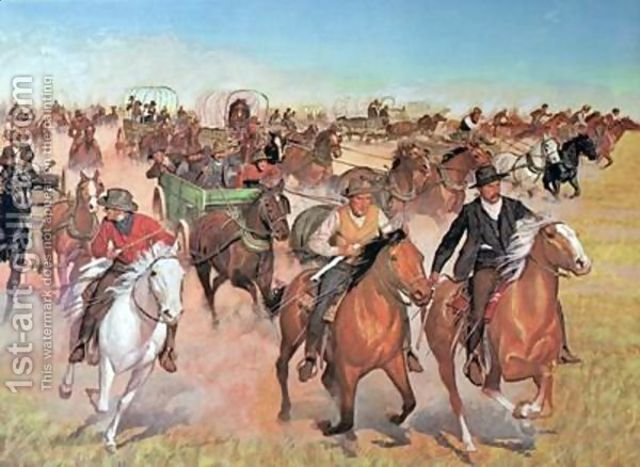 Oklahoma Opened For Settlement