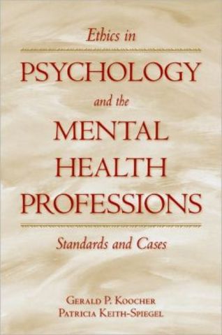 Ethical Standards of Psychologists