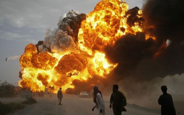 Bombardeos en Afganistan