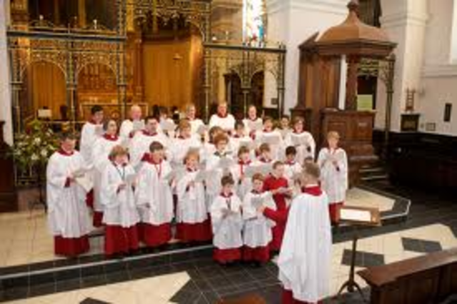 Ed is singing and church bells are ringing!