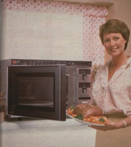 Early 1950s: First Microwave Ovens for Homes
