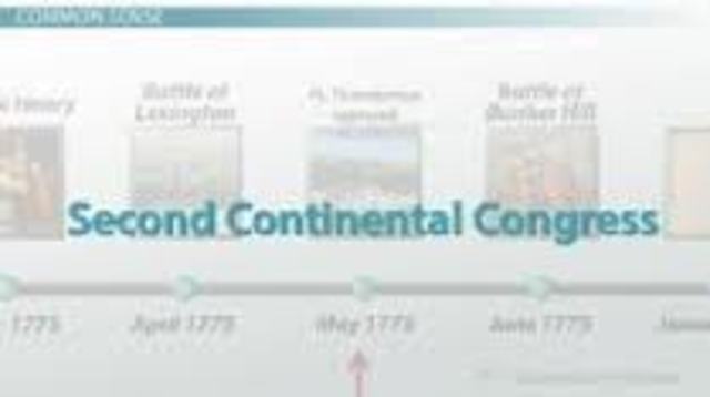 second continental congress