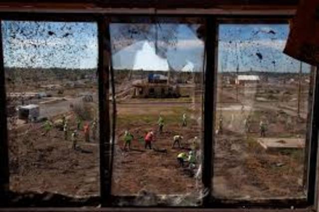 Revocery from th tornado in Jopln, Mo