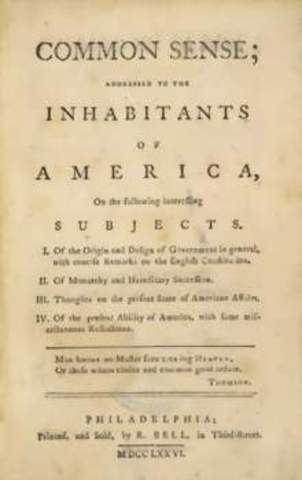 Common Sense Pamphlet