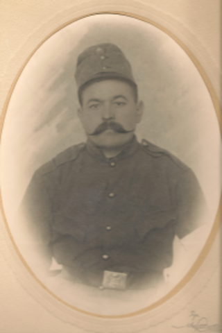 Father, Florian dies during World War I