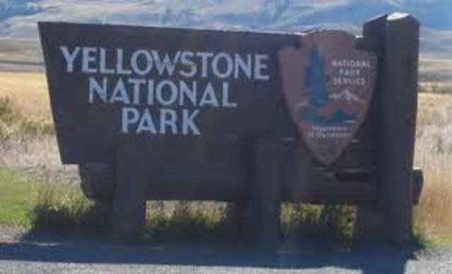 Yellowstone National Park founded