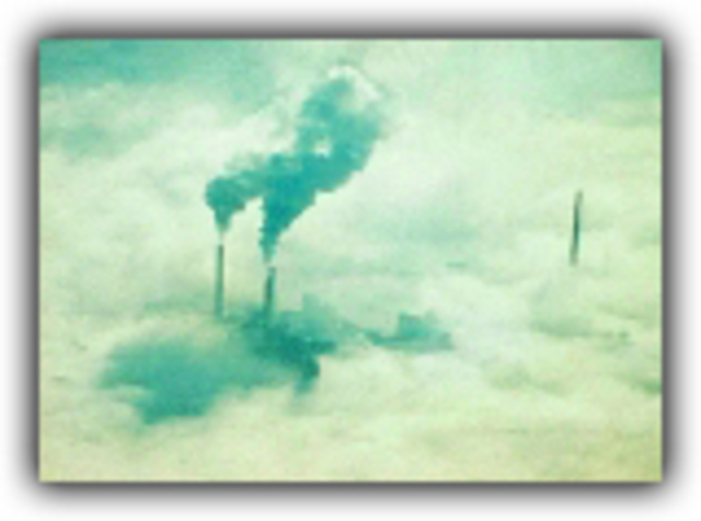 Acid rain in Sweden caused by pollution from other countries