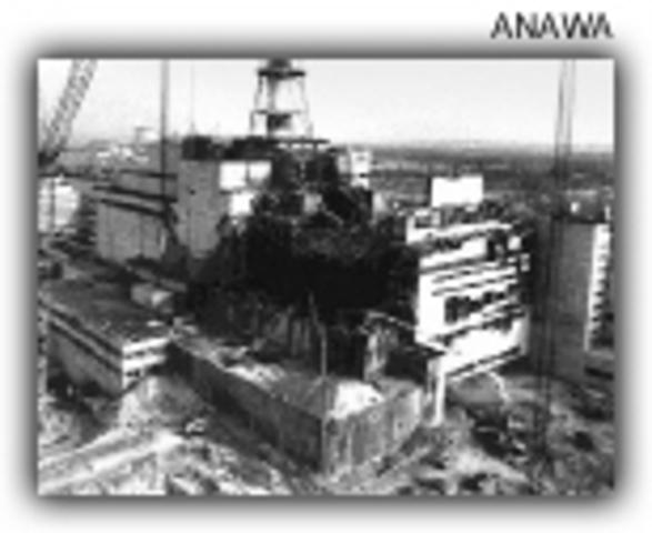 Soviet Union's Cernobyl nuclear plant explodes