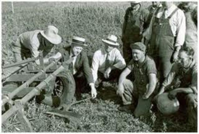 Soil conservation service founded