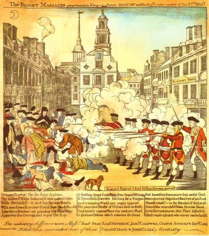 Paul Revere 26 Aug 1770