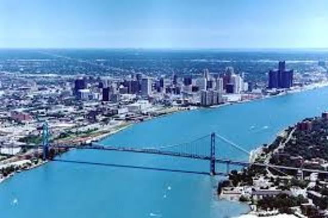 The Ambassador Bridge and Detroit-Windsor Tunnel are opened