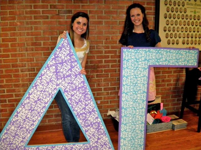 Moved into the Delta Gamma House at NCSU