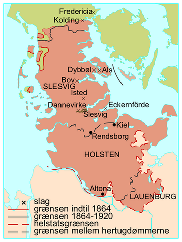 Optakt til den første slesvigske krig