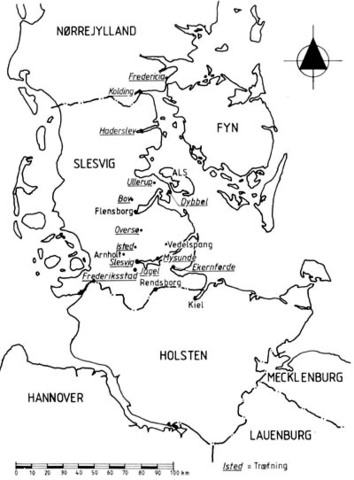 Slesvigs fremtidige placering