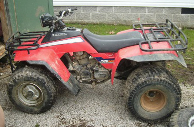 Honda's first four-wheel ATV