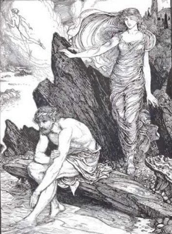 Odysseus and Calypso