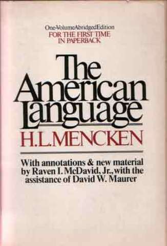 "The American Language"