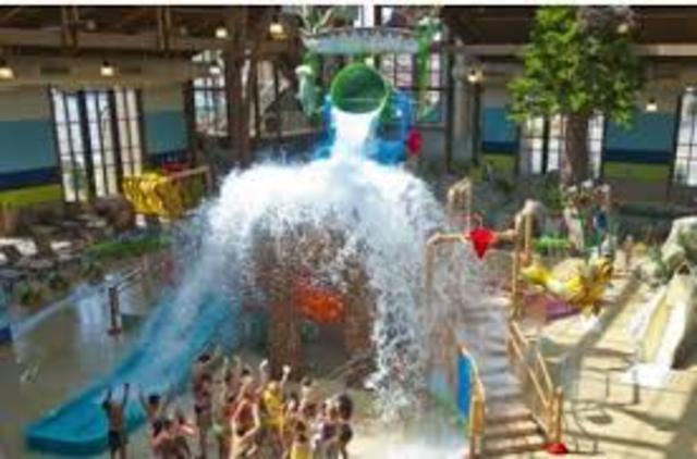 went to frankenmooth with my family