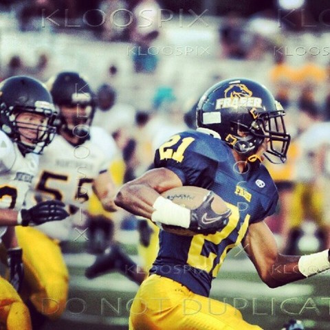 first high school football game