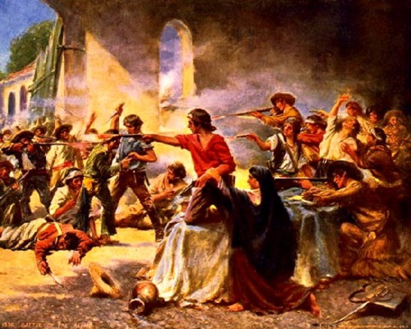 The Battle of the Alamo