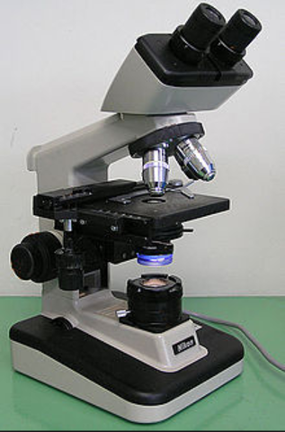 Invention of the light microscope