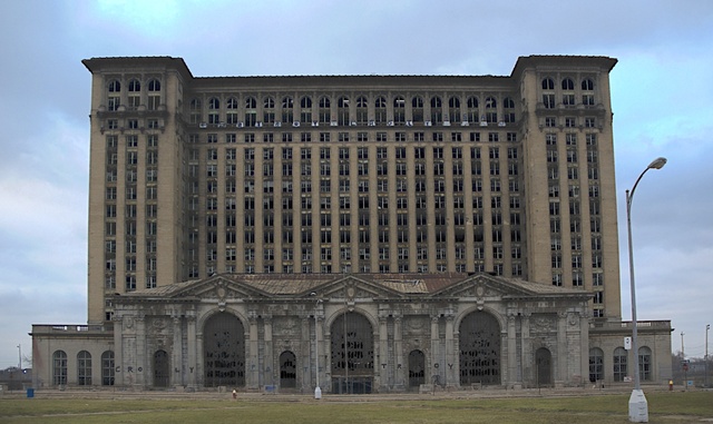 Michigan Central Station is built