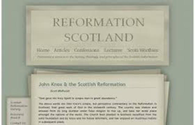 John Knox brings the Reformation to Scotland