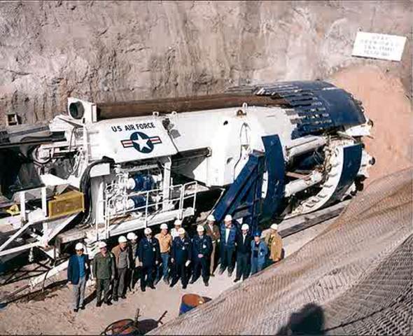 Tunel de boring machine