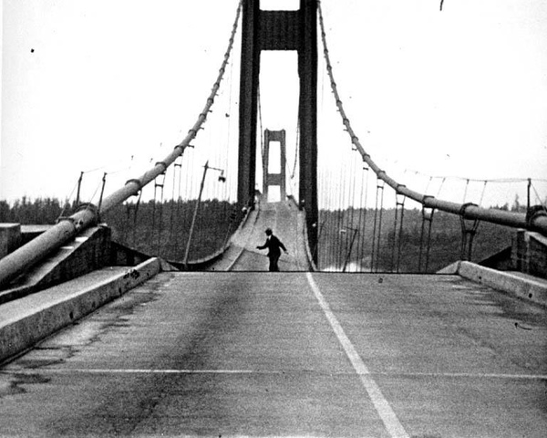 ensayo y error de la construccion de puentes (puente de tacoma narrows)