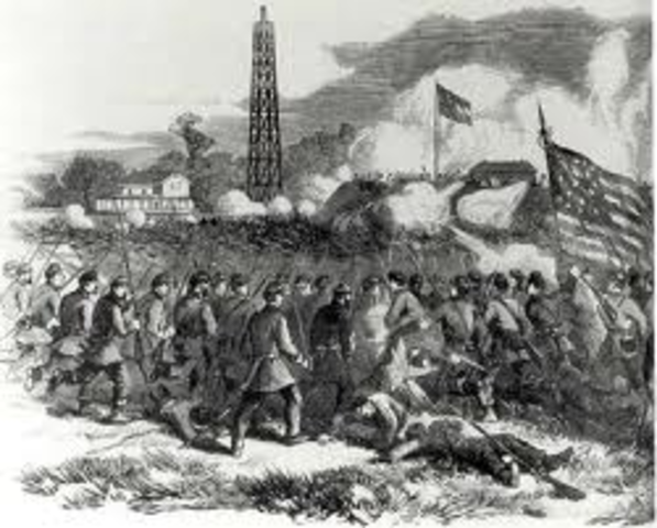 Battle at Appomattox Court House