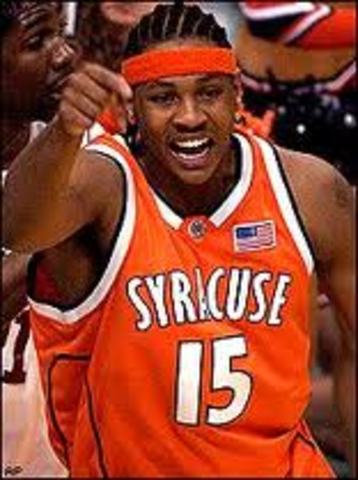 carmello goes to college