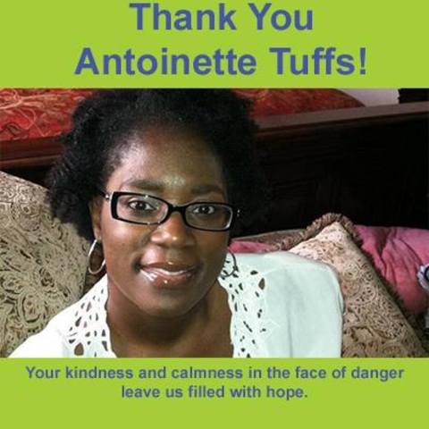 Antoinette Tuffs Thank You Facebook Post