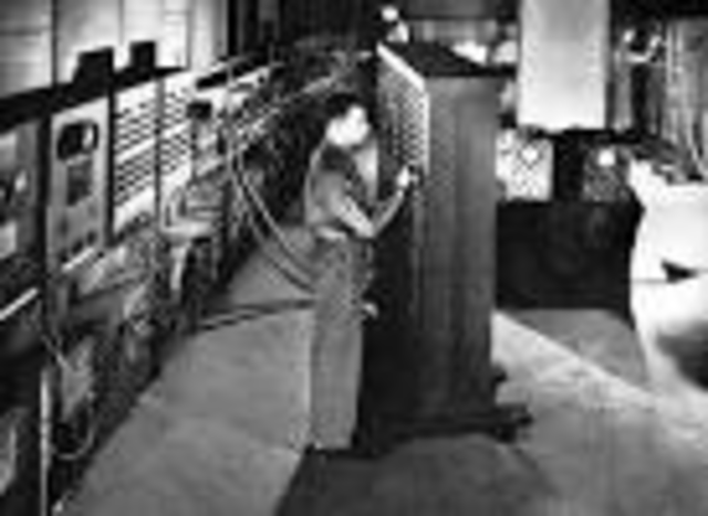 ENIAC computer launches the Computer Age